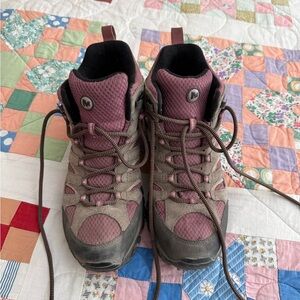 Merrell Moab Boulder/ blush hiking shoes boots 10